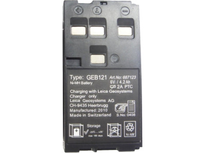 Bateria Leica GEB121 p/ Estação Total