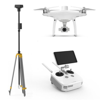 Drone DJI Phantom 4 SE RTK + gnss dji d-rtk2